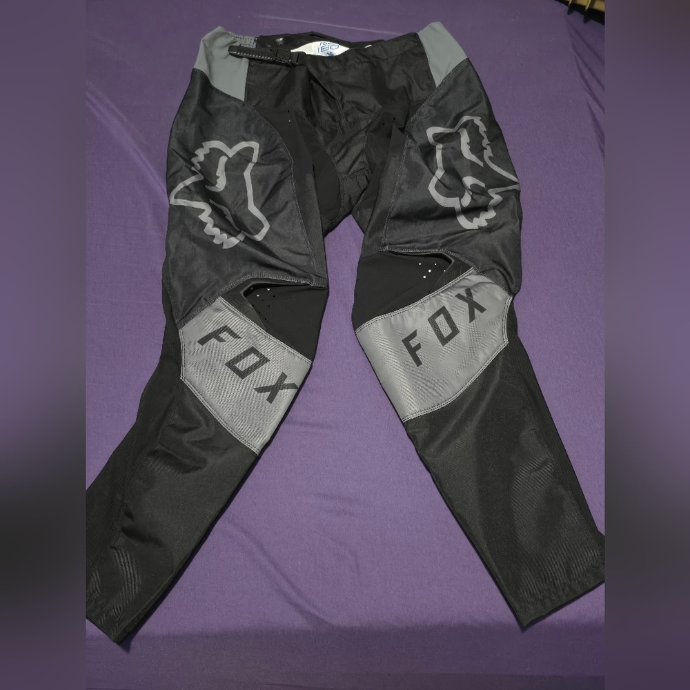 Fox Racing Black and Gray Men's Pants